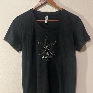 Slate AK Starfish Co. Short Sleeve Blended Tee